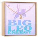 Big Leo Energy Zodiac Necklace