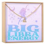 Big Libra Energy Zodiac Necklace