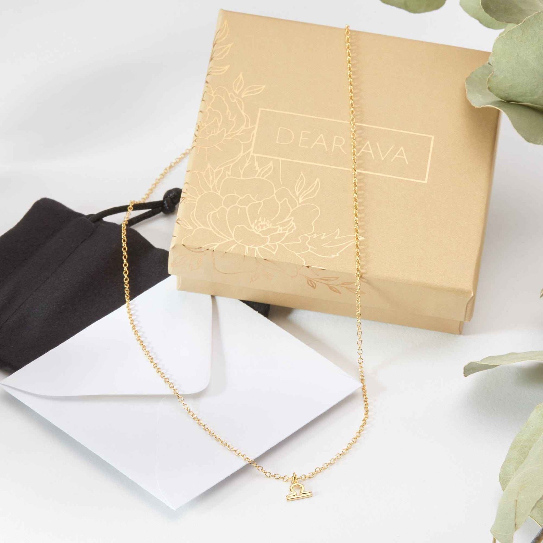 Big Libra Energy Zodiac Necklace