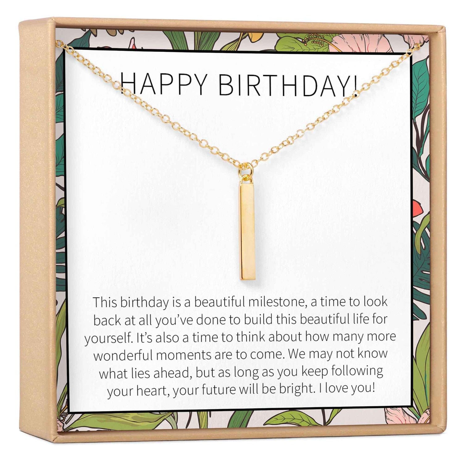 Birthday Necklace