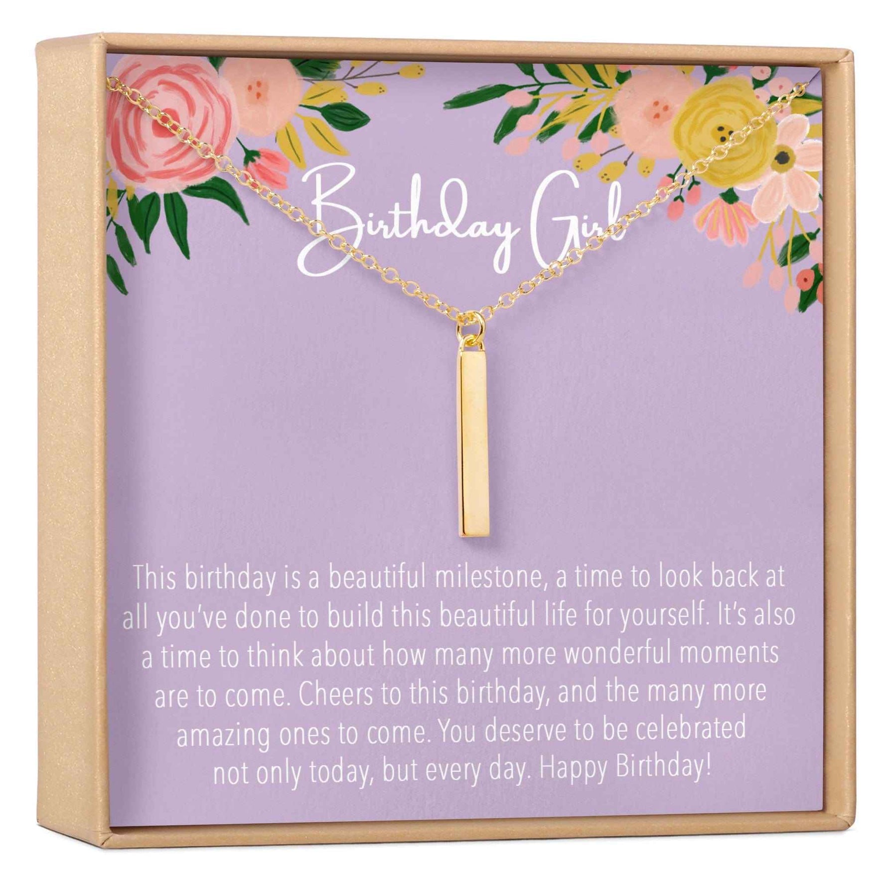 Birthday Necklace