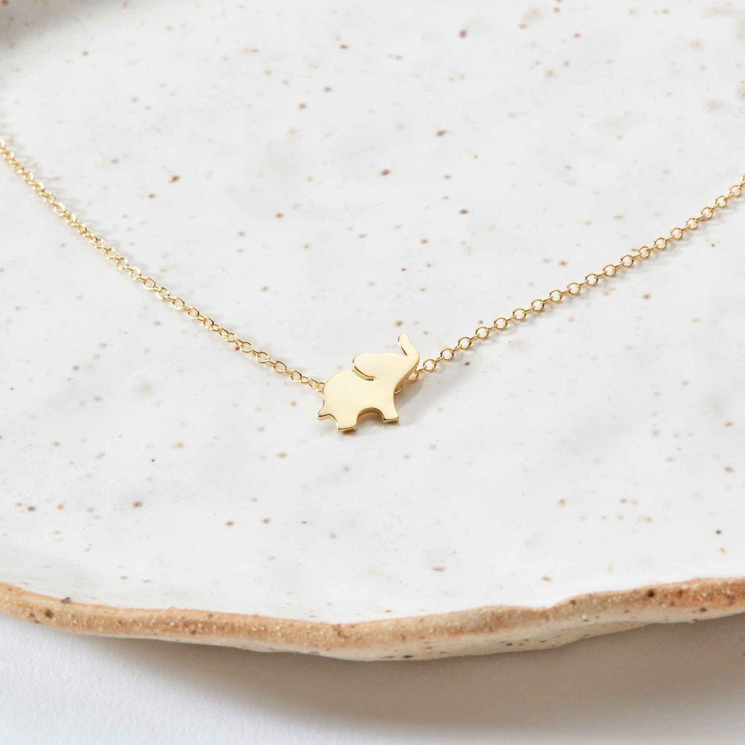 Bonus Mom Elephant Pendant Necklace