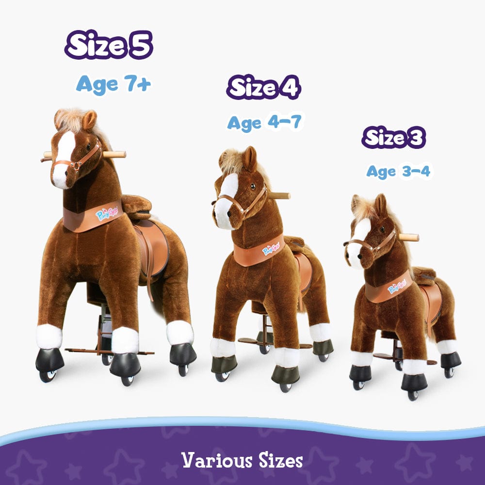 Model U Ride On Pony Toy Riding Horse Age 4 7 Brown