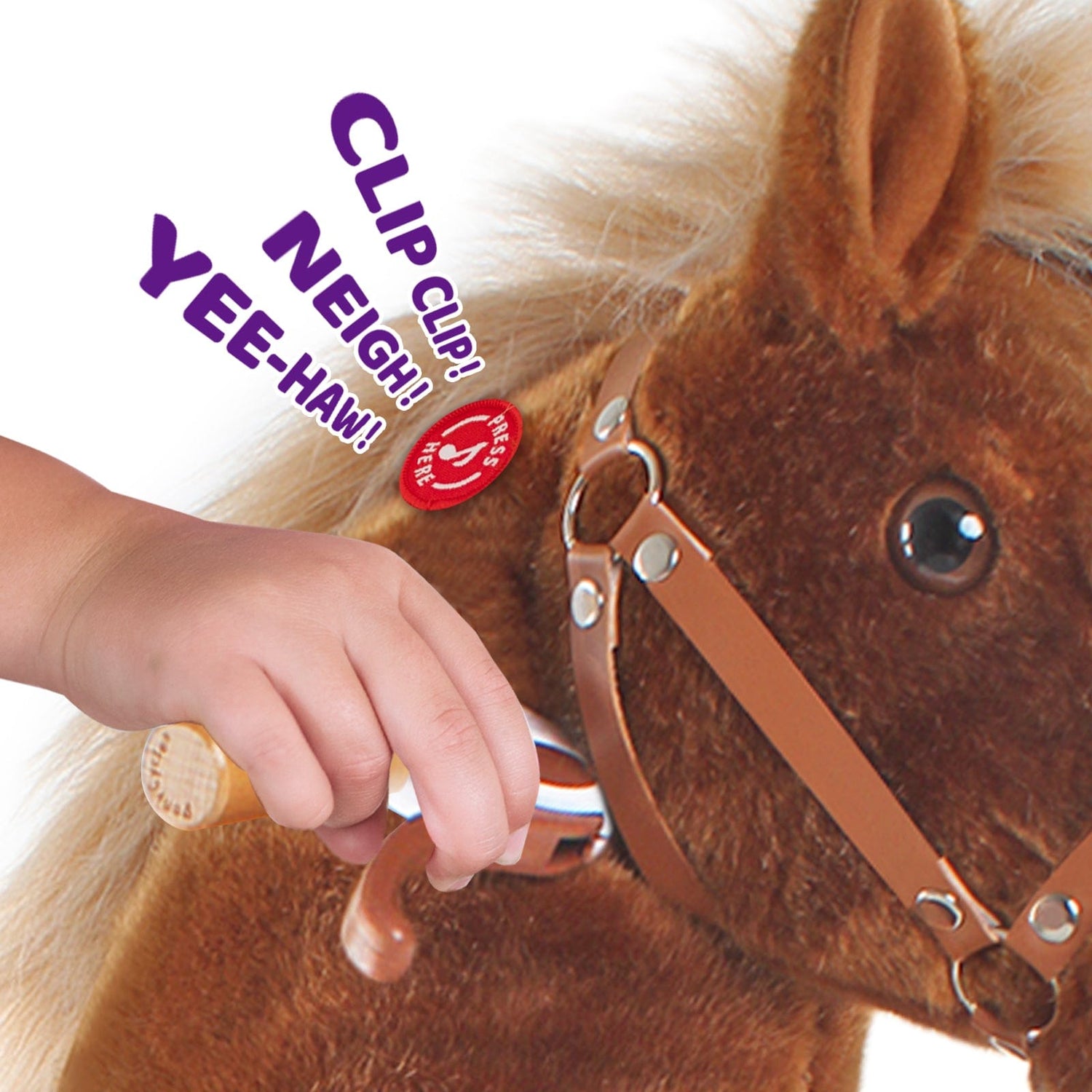 Model U Ride-On Pony Age 3-4 Brown