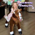 Model U Ride On Pony Toy Riding Horse Age 4 7 Brown