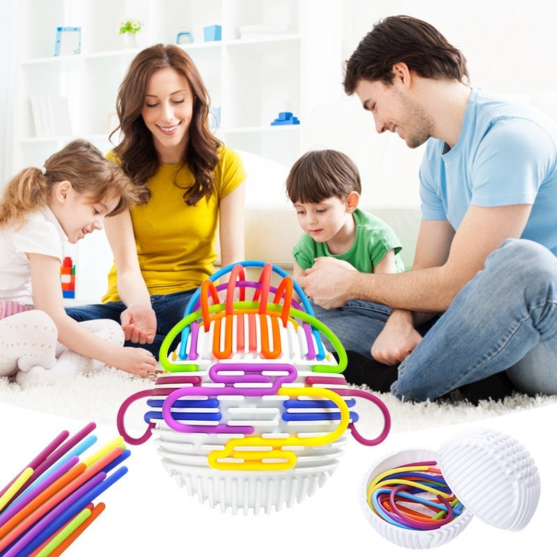 Sensory Activity Ball Puzzle Decompression Anxiety Training Silicone Toy - Cindi Book