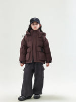 Children's White Duck Down Warm Coat Winter Boys' New - Cindi Book