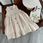 Girls Fashion Sleeveless Breathable Dress - Cindi Book