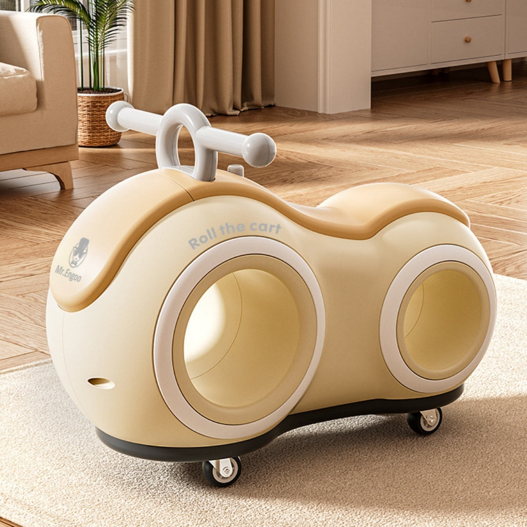 Children's Simplicity Household Sliding Pedal-free Luge Toy - Cindi Book