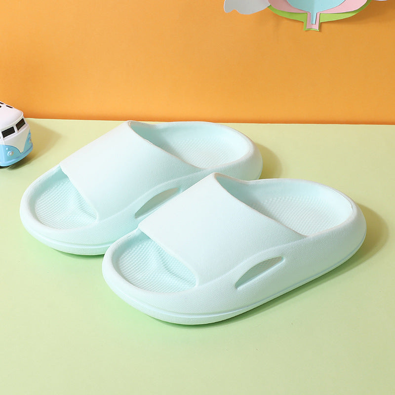 Summer Cute Thick-soled Soft-soled Home Indoor Outdoor Solid Color Sandals And Slippers - Cindi Book