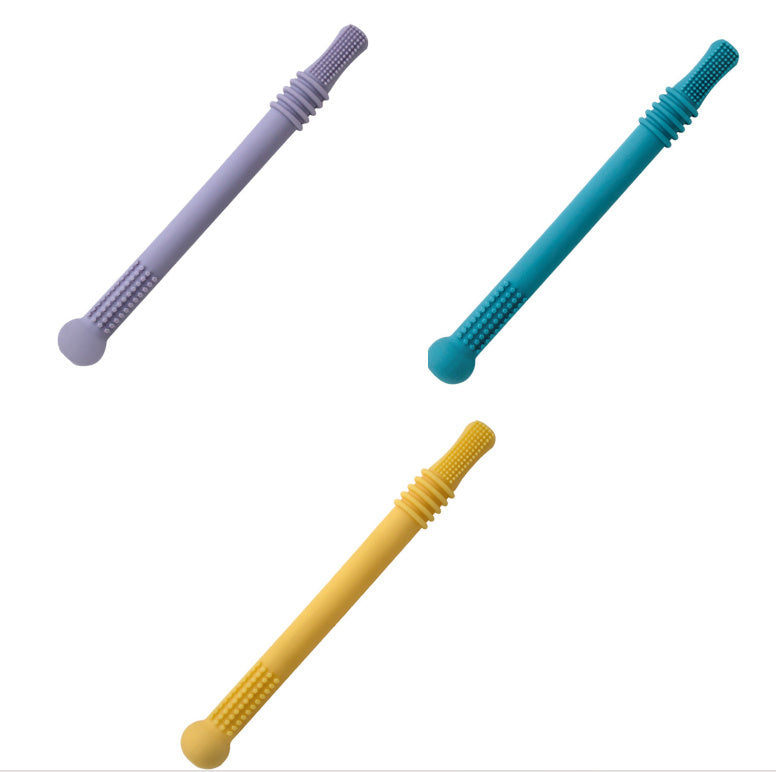 Baby Teether Silicone Hollow Teething Tube - Cindi Book