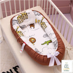 Baby Removable And Washable Bed Crib Portable Crib Travel Bed For Children Infant Kids Cotton Cradle - Cindi Book