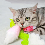 Colorful Long Tail Plush Mouse Self-Hi Nibbling Cat Does Not Hurt Nails Puzzle Cat Toy - Cindi Book