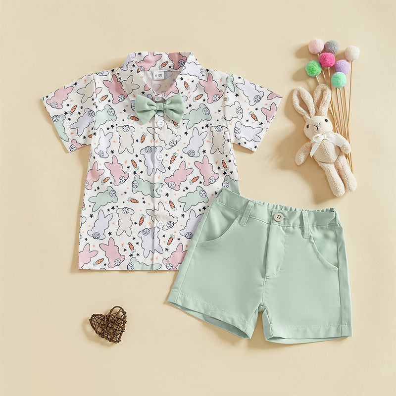 Shirt And Shorts Two-piece Suit - Cindi Book