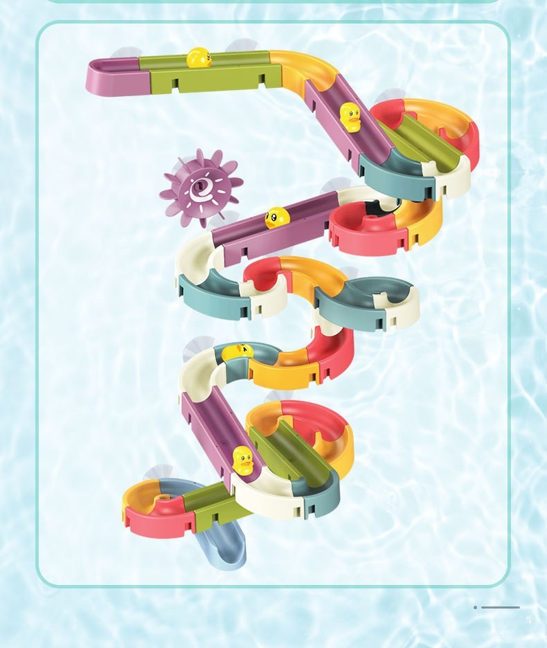 Assembling Track Ball Shower Shower Water Toy - Cindi Book