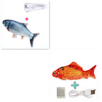 Electric Funny Cat Simulation Fish Beating Usb Jumping Cat Toy - Cindi Book
