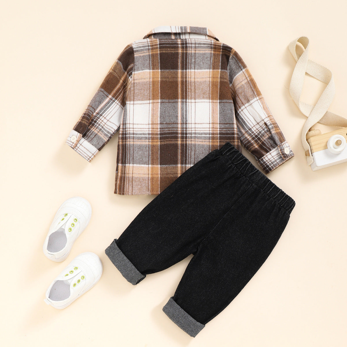 Fashion Personality Leisure Children Denim Suit - Cindi Book