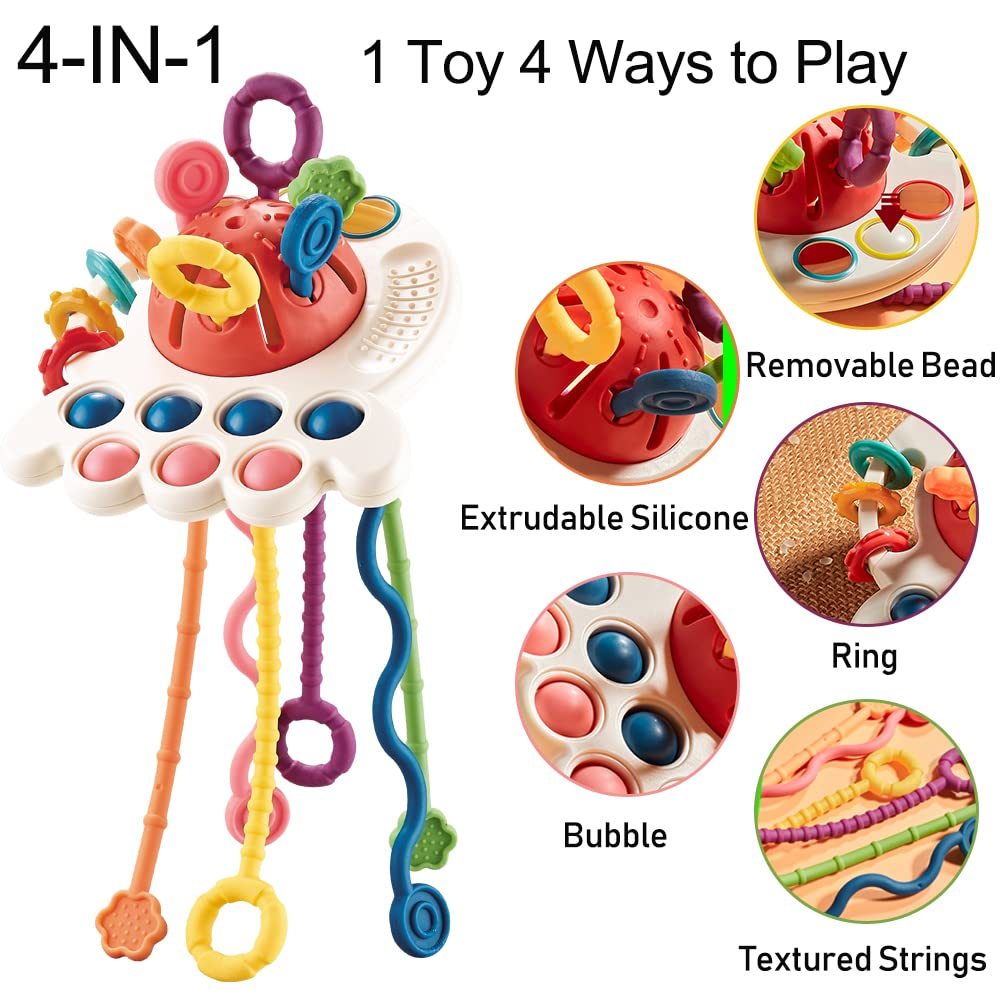 Baby's Funny Finger Puff Toy Can Be Pressed - Cindi Book