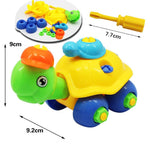 Children's Toys Detachable and Assembled Motorcycle Plastic Building Block Toys - Cindi Book