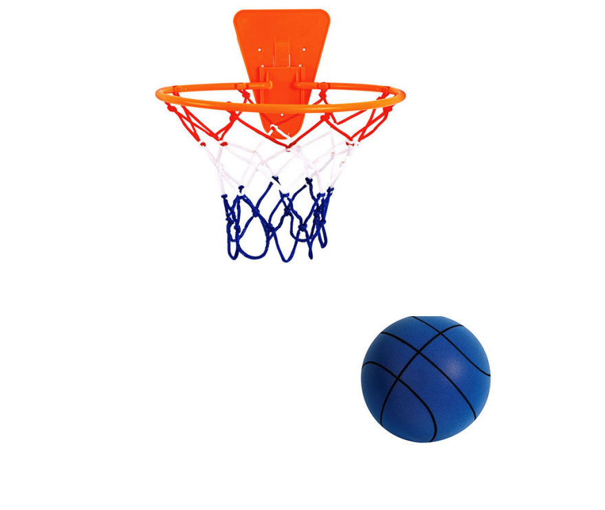 Silent High Density Foam Sports Ball Indoor Mute Basketball Soft Elastic Ball Children Sports Toy Games - Cindi Book