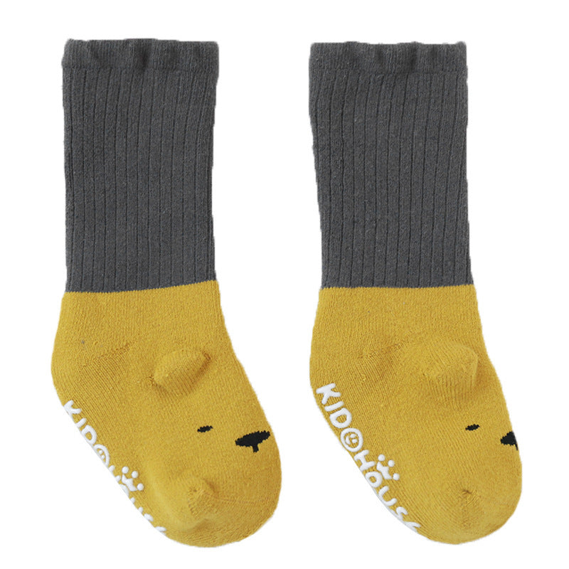 Thick Terry Baby Middle Tube Stereoscopic Anti-skid Floor Socks - Cindi Book