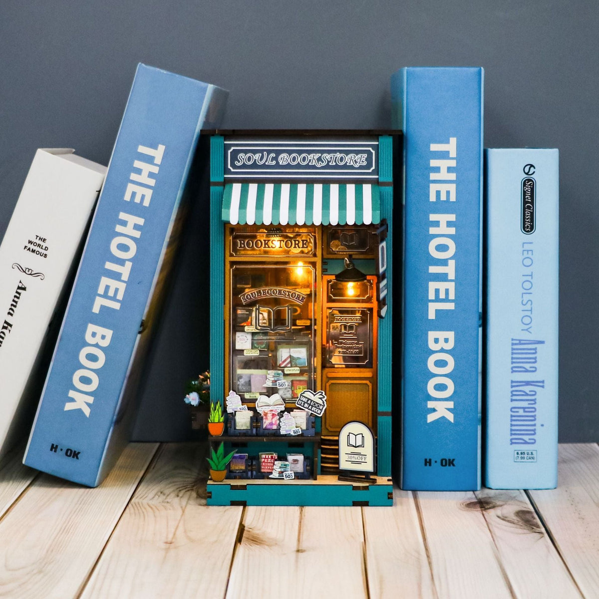 Shop Theater Handmade Diy Model - Cindi Book