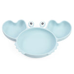 Silicone Split Cutlery Crab Plate For Infants - Cindi Book