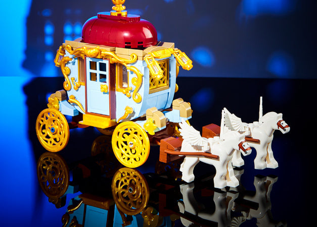 Magic Book Carriage Children Educational Assembly Building Blocks Toy - Cindi Book