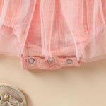 Towel Embroidery Mesh Slip Dress Bowknot Headband Two-piece Set - Cindi Book
