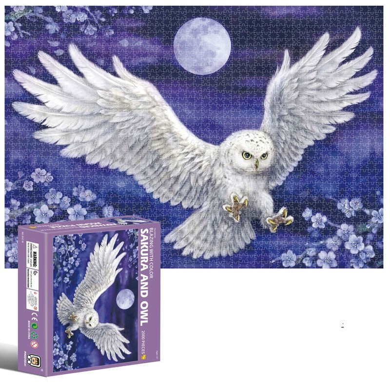 Mysterious Dragon High Difficulty 2000 Piece Puzzle - Cindi Book