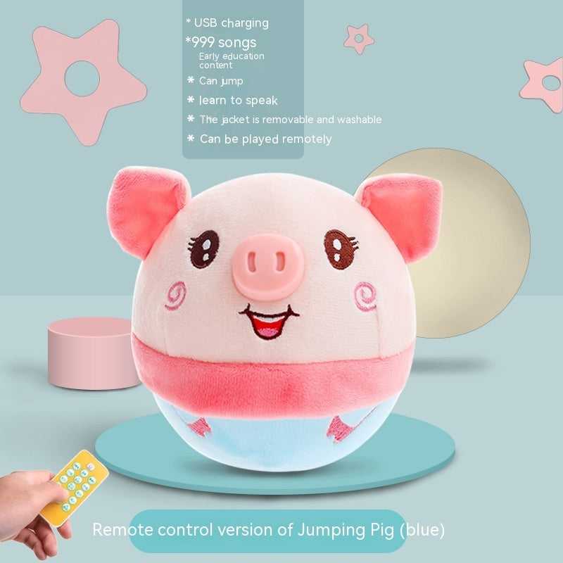 Moving sound baby year old child baby pig - Cindi Book