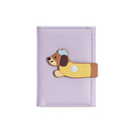 Girl Heart Cartoon Cute Illustration Student Mini Short Wallet - Cindi Book