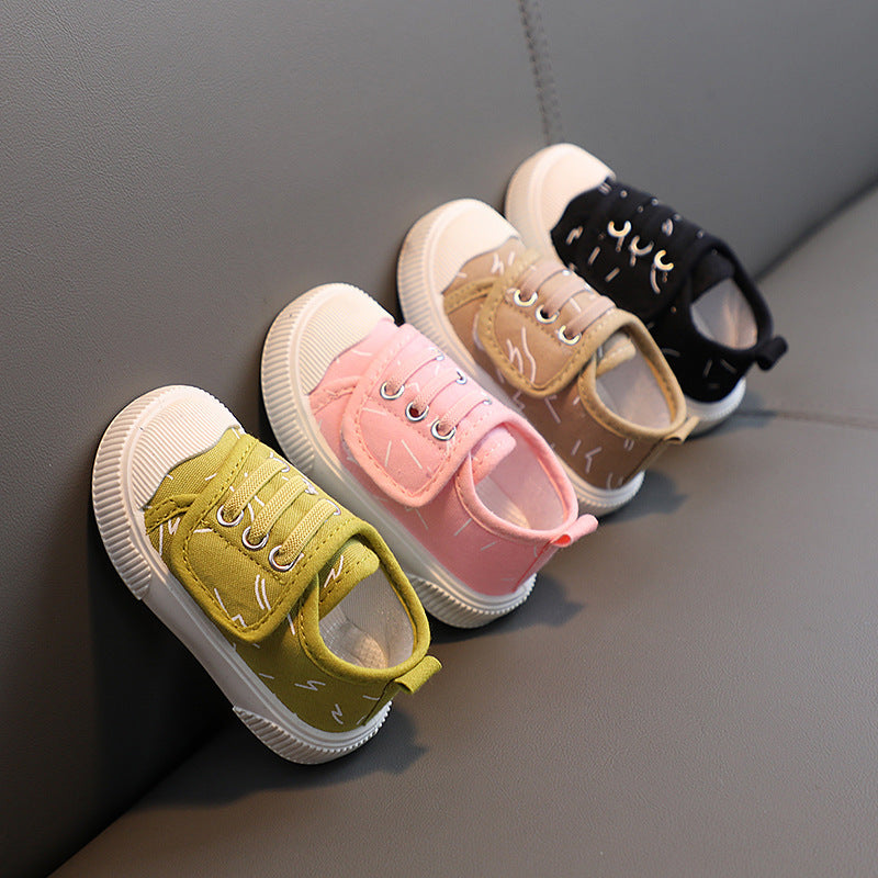 Baby Shoes Breathable Casual Girl Low-Top Sneakers