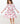 Footballs & Flowers 3/4 Sleeve Pocket Twirl Dress