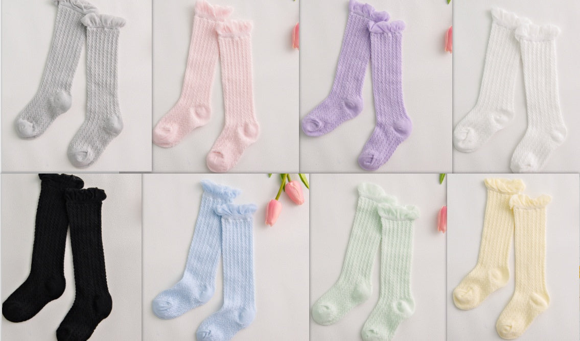 Mesh breathable over the knee mosquito socks - Cindi Book