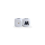 12mm Baby Products 26 Silicone English Alphabet Beads Teeth Accessories - Cindi Book