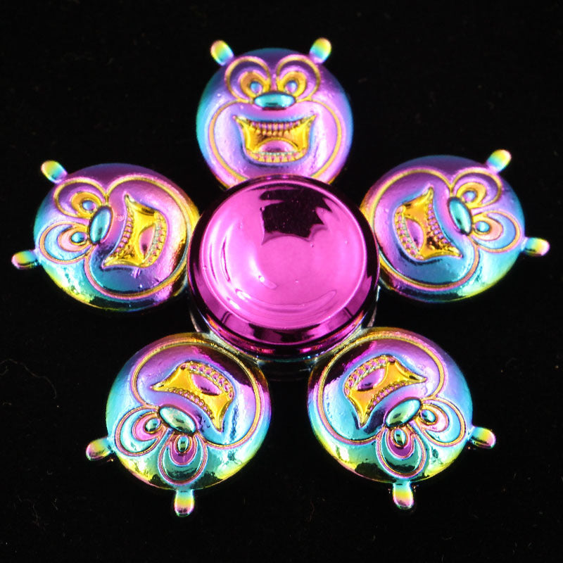 Zinc Alloy Electroplating Colorful Fingertip Top - Cindi Book