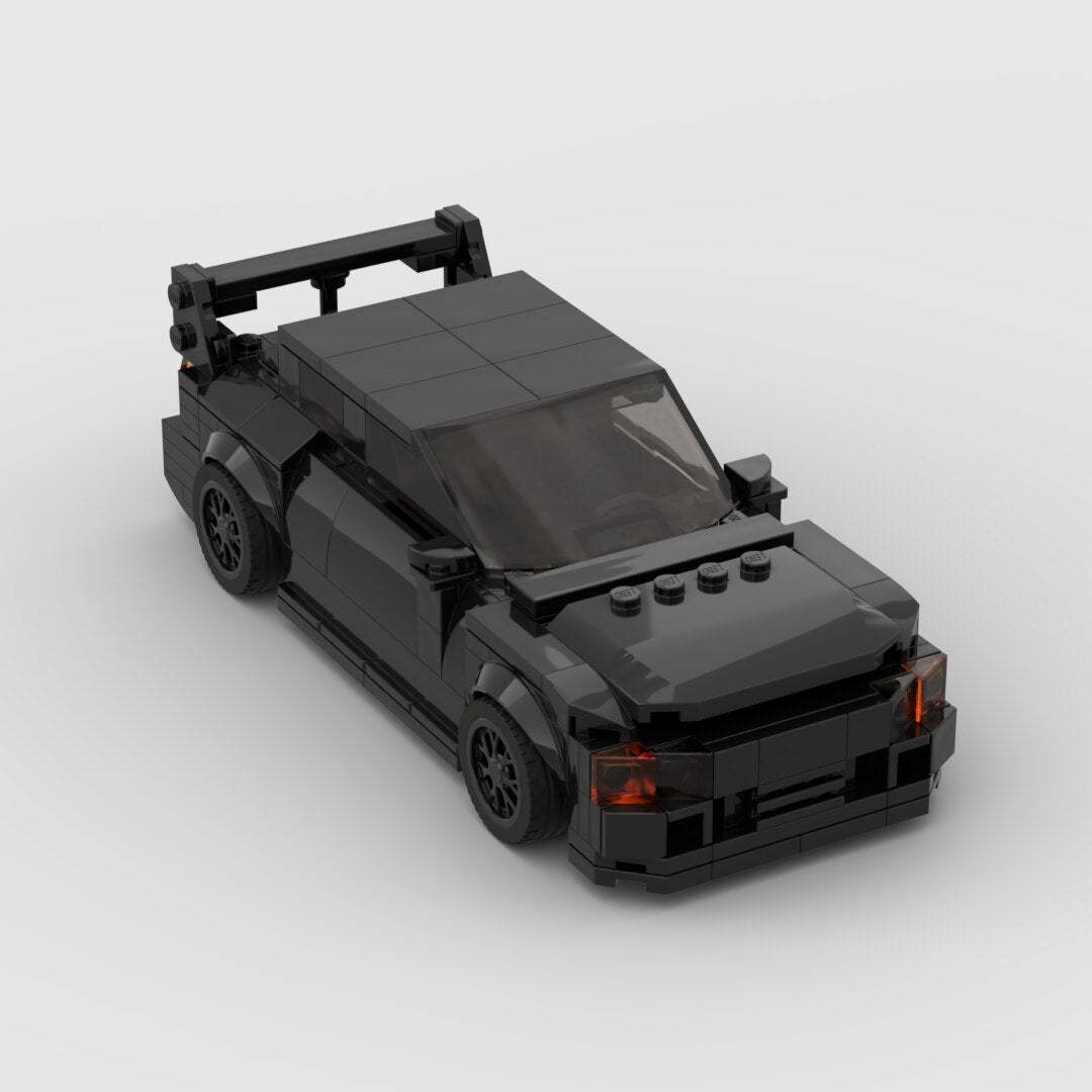 Moc Blocks Fit Japanese GTR Roadste Speed Series - Cindi Book