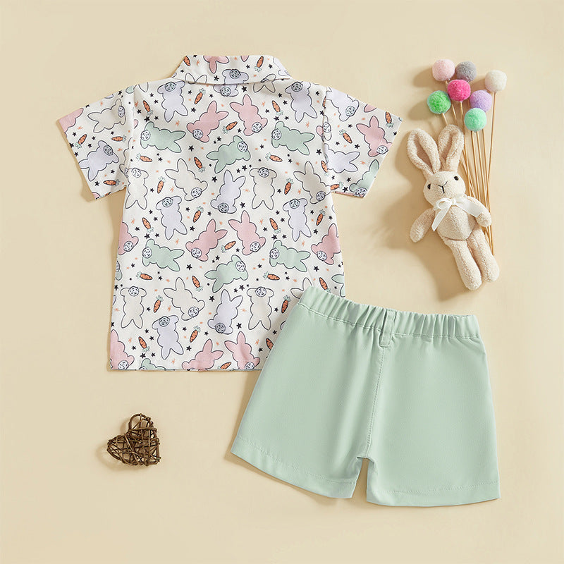Shirt And Shorts Two-piece Suit - Cindi Book
