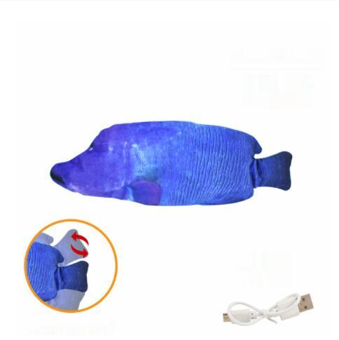 Electric Funny Cat Simulation Fish Beating Usb Jumping Cat Toy - Cindi Book