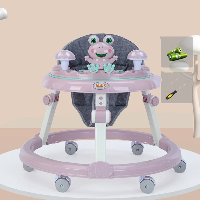 Baby Walker Anti-O-leg Baby Multifunctional Anti-rollover - Cindi Book