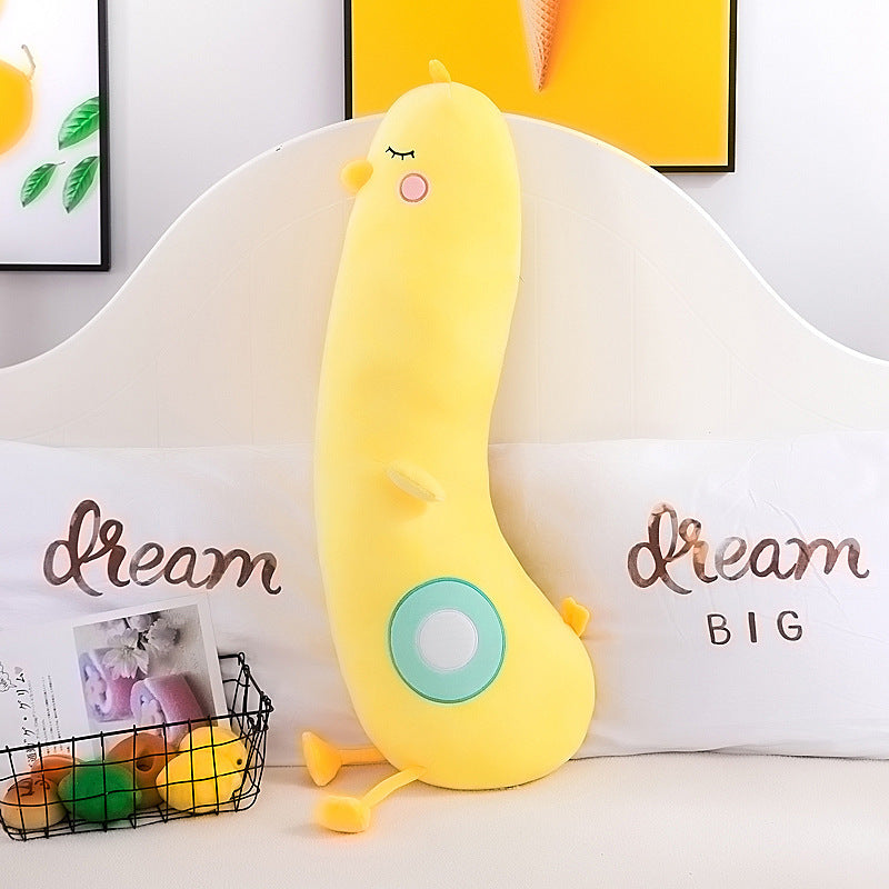 Cute Yellow Chick Pillow With Long Legs - Cindi Book