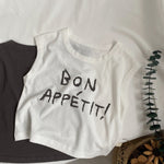 Children's Letter Printed Sleeveless Vest For Boys And Girls Loose Casual Top - Cindi Book