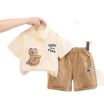 Personality Boy Trendy Thin Shirt Suit - Cindi Book