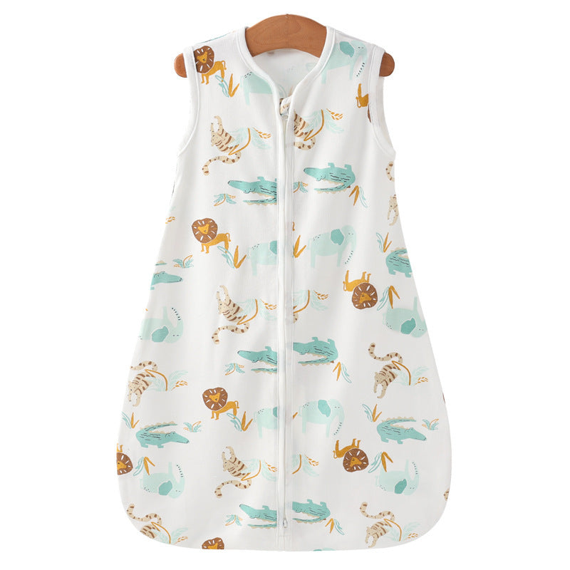 Newborn Summer Vest Sleeping Bag Baby Anti-kick Quilt - Cindi Book