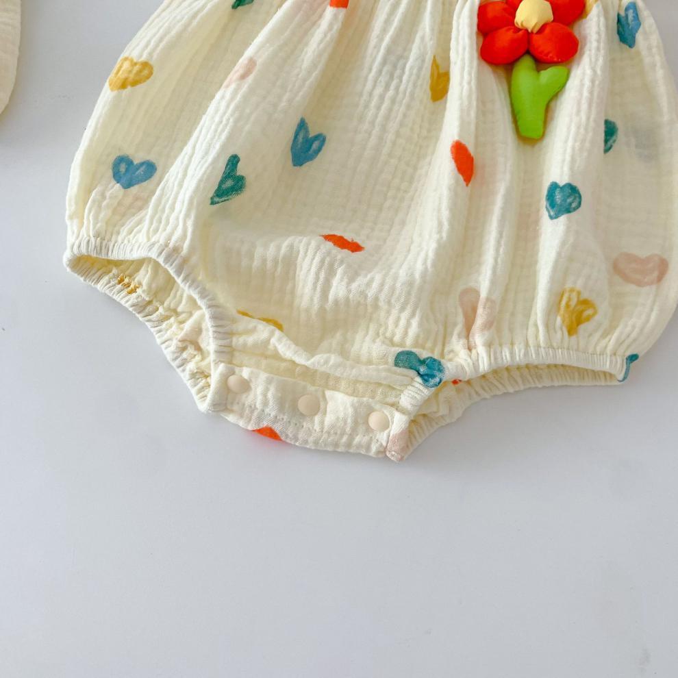 Summer New Baby Jumpsuit Sling Romper - Cindi Book