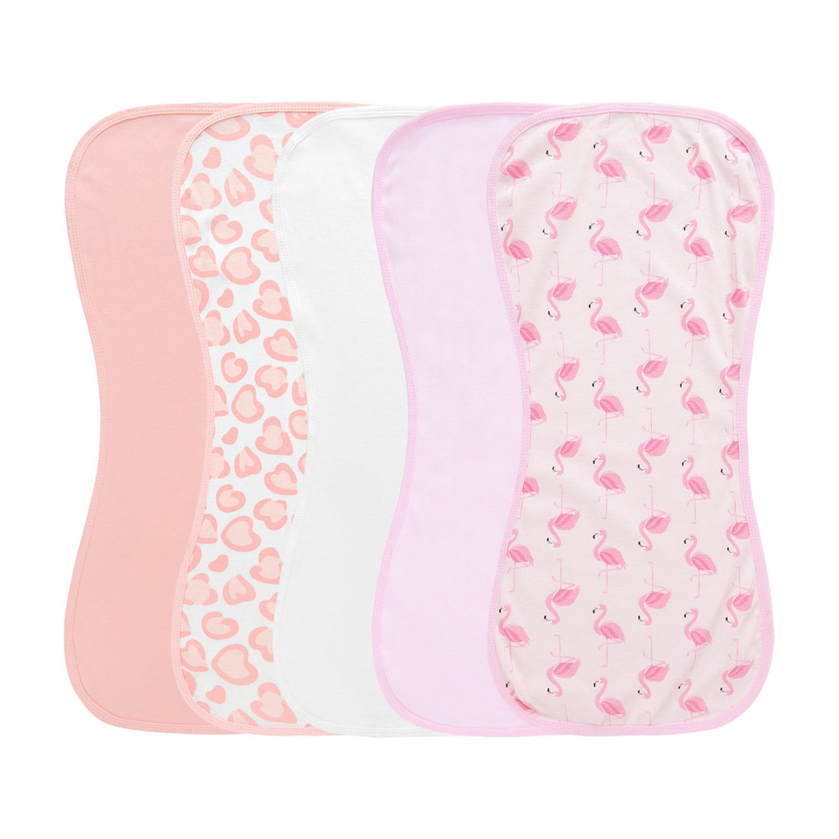 Newborn And Infant Cotton Burp Clothsbibs - Cindi Book