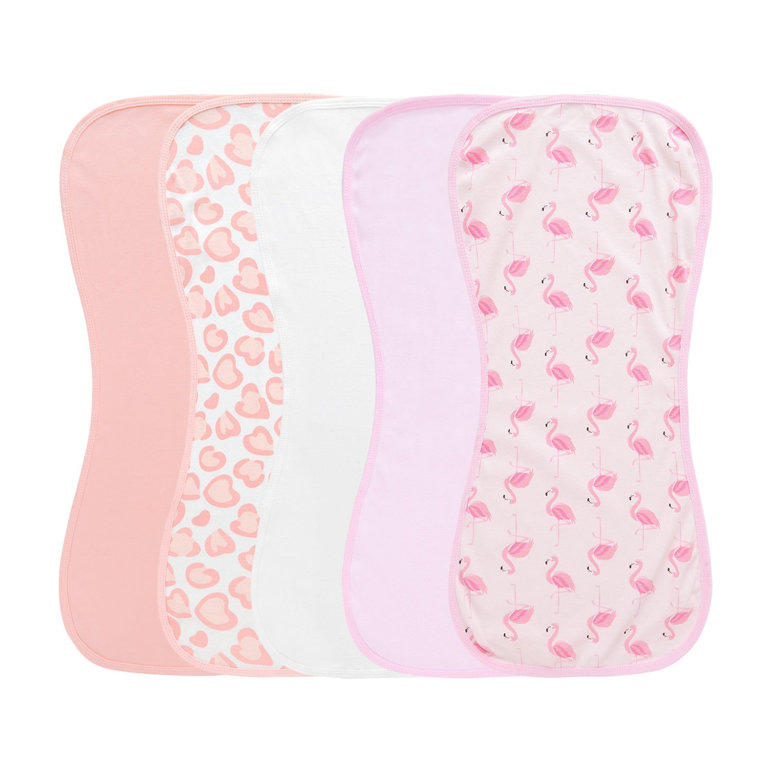 Newborn And Infant Cotton Burp Clothsbibs - Cindi Book