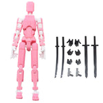 3D Printing More Than Movable Joint Doll Lucky 13 Full Body Movable Robot - Cindi Book