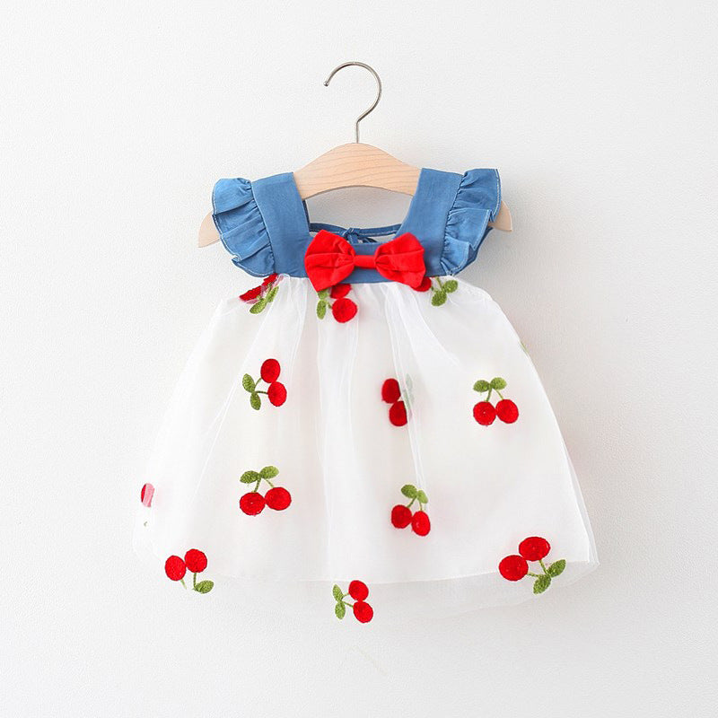 Girls' Fashion Princess Korean Style Fashionable Dress - Cindi Book